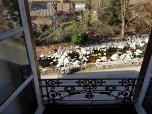 Vue fenêtre Ouest : rivière